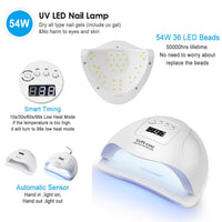 HKM-977875 LED Phototherapy Nail Lamp with On-Screen Sensor for UV/LED Gel Application