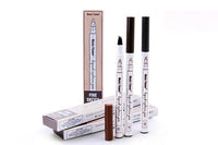 HKM-180819 Microblading Eyebrow Pen - Multicolor Options, M5031 Model with Maroon, Brown, Dark Gray, and Black Tones