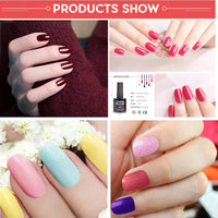 HKM-468243 80W Nail Phototherapy Lamp Set with Gel Nail Polish in 20 Colors and Base/Top Coat