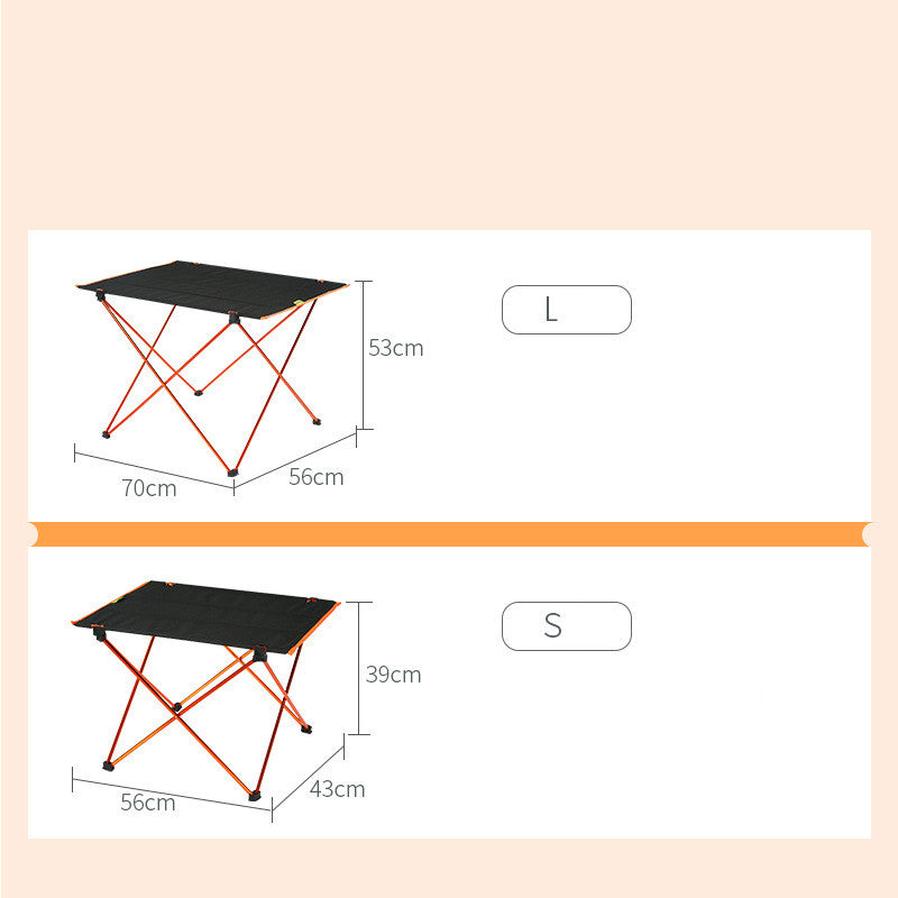KTX-004435 Portable Aluminum Alloy Folding Tables and Chairs Set