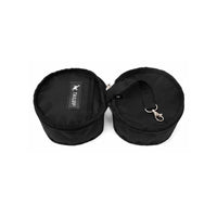 HKM-701587 Portable Folding Double Pet Bowl - Waterproof Oxford Cloth, Travel-Friendly Design, Compact Storage