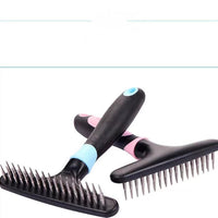 HKM-098003 Stainless Steel Pet Hair Removal Comb for Effective Dog Grooming