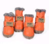 HKM-566803 Warm Waterproof Dog Snow Boots for Autumn and Winter - Non-Slip, Wear-Resistant Design in Multiple Colors