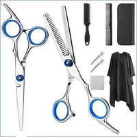 HKM-909971 Premium Hairdressing Scissors Set for Precision Cutting - 6 to 10 Pieces for Professional Use