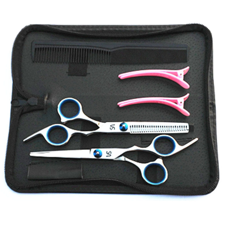 HKM-909971 Premium Hairdressing Scissors Set for Precision Cutting - 6 to 10 Pieces for Professional Use