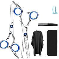 HKM-909971 Premium Hairdressing Scissors Set for Precision Cutting - 6 to 10 Pieces for Professional Use