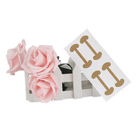 HKM-531475 Cotton Toe Stickers for Quick Pedicure and Nail Care - Skin Color, Free Size