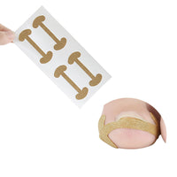 HKM-531475 Cotton Toe Stickers for Quick Pedicure and Nail Care - Skin Color, Free Size