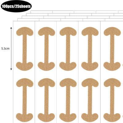 HKM-531475 Cotton Toe Stickers for Quick Pedicure and Nail Care - Skin Color, Free Size