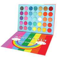 HKM-506195 35-Color Matte Eyeshadow Palette - Waterproof, Full Coverage, Ideal for Defining and Enhancing Features