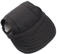 HKM-695571 Camouflage Canvas Dog Baseball Cap - Sun Protection Hat for Pets