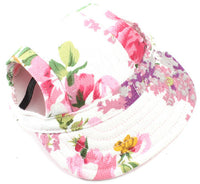 HKM-695571 Camouflage Canvas Dog Baseball Cap - Sun Protection Hat for Pets