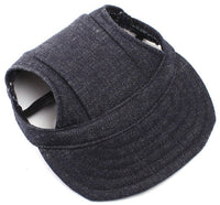 HKM-695571 Camouflage Canvas Dog Baseball Cap - Sun Protection Hat for Pets