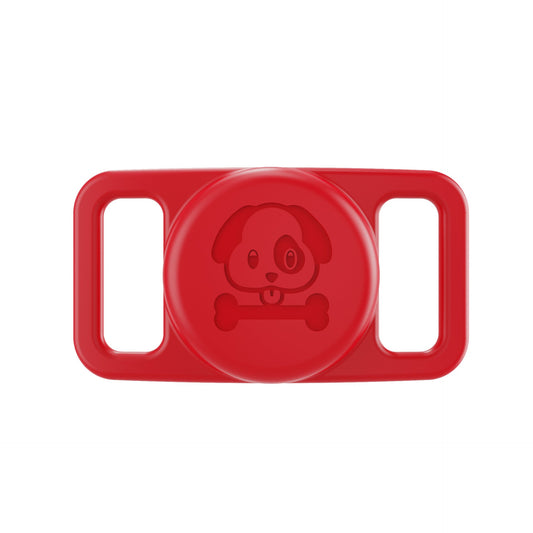HKM-786771 Silicone Protective Sleeve for Airtag - Anti-lost Case for Pet Tracker Collar in Various Colors