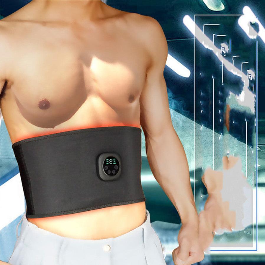 HKM-084627 Rechargeable Abdominal Muscle Fitness Stimulator Device