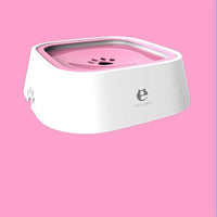 HKM-287955 Slow Water Feeder Pet Fountain - 1.5L Floating Water Bowl with Anti-Overflow Design for Cats and Dogs