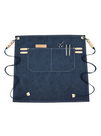 HKM-791315 Customizable Canvas Half Apron for Baking, Cooking, and Barbecue – Multiple Colors Available