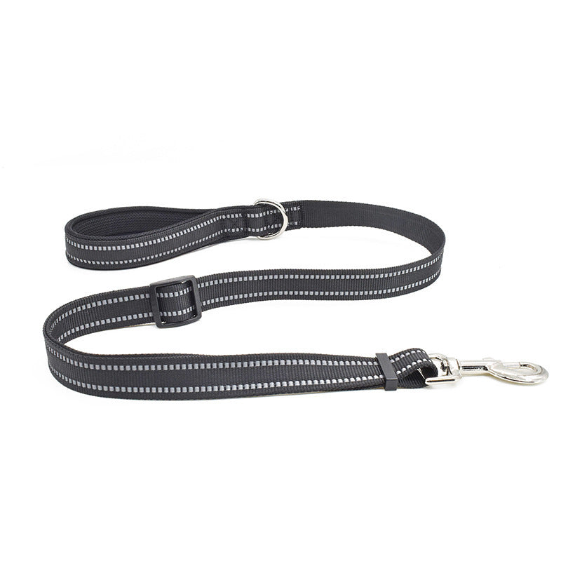HKM-131731 Reflective Chest Harness for Small to Large Dogs - Adjustable Nylon Strap for Safe Walking