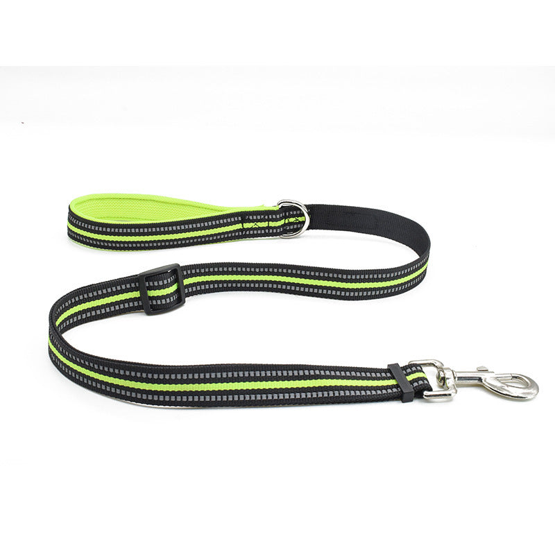 HKM-131731 Reflective Chest Harness for Small to Large Dogs - Adjustable Nylon Strap for Safe Walking