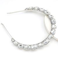 HKM-355219 Elegant Double Alloy Inlaid Drill Women's Headband for Special Occasions