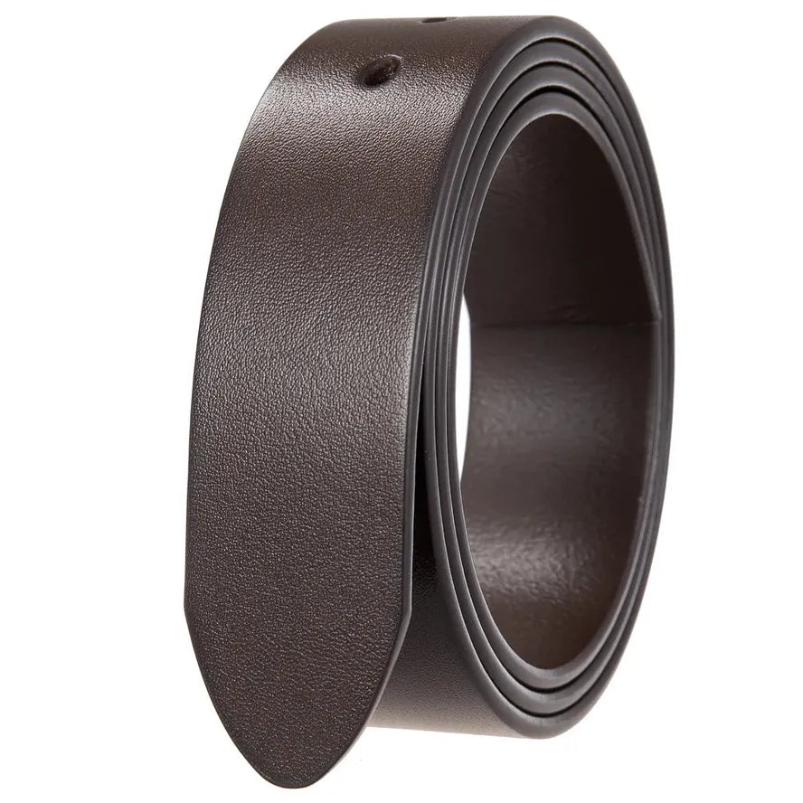 HKM-362259 Designer Leather Pin Buckle Belt 3.8CM Width - Versatile Fashion Accessory