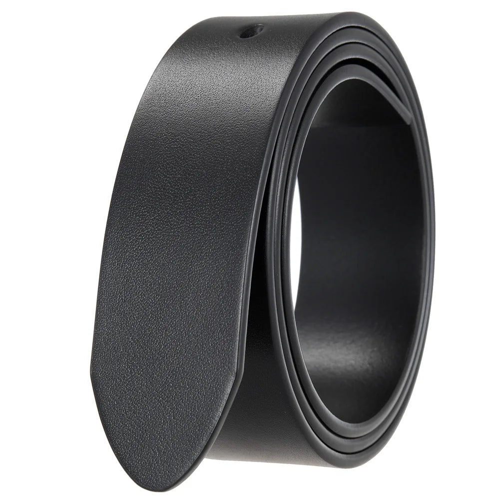 HKM-362259 Designer Leather Pin Buckle Belt 3.8CM Width - Versatile Fashion Accessory