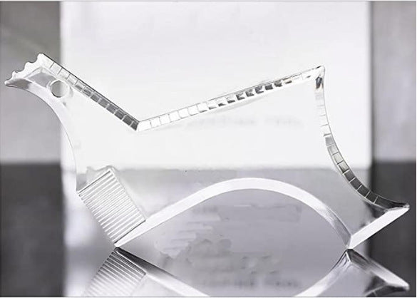 HKM-211539 Beard Shaping Comb Tool for Symmetric Trimming and Grooming at Home