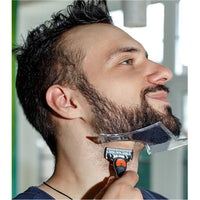 HKM-211539 Beard Shaping Comb Tool for Symmetric Trimming and Grooming at Home