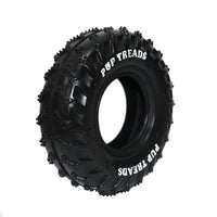 HKM-667859 Durable Rubber Tire Dog Toy for Chewing and Dental Care - 15.5cm Diameter