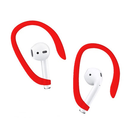 KTX-897363 Silicone Ear Protection Covers for Compatible Ear-Hook Headphones - Available in White, Black, Red, Pink