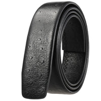 HKM-901203 Double-Sided Cowhide Men's Business Automatic Buckle Belt