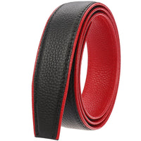 HKM-901203 Double-Sided Cowhide Men's Business Automatic Buckle Belt