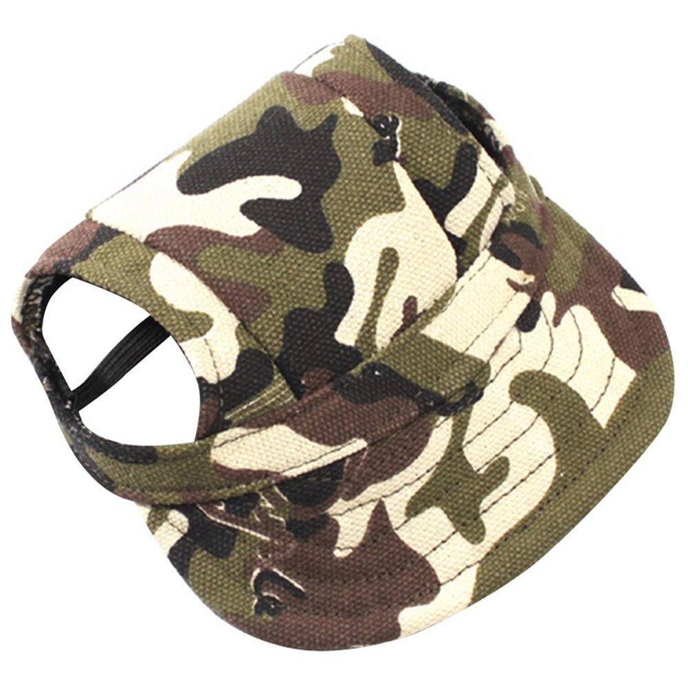 HKM-977619 Pet Baseball Cap for Bichon and Teddy Breeds - Stylish Hair Accessory for Pets