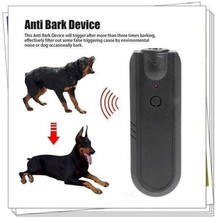 HKM-142419 Ultrasonic Dog Repeller and Training Device for Effective Bark Control