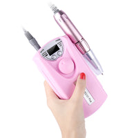 HKM-017235 Portable Rechargeable Nail Polisher and Grinding Machine - 110-240V, ABS, 20W, 30000mAh, 7.3*15.5*1.8CM