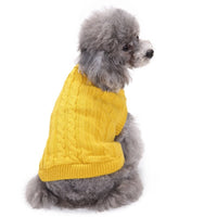 HKM-002835 Cozy Wool Dog Sweater in Various Sizes and Colors