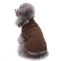 HKM-002835 Cozy Wool Dog Sweater in Various Sizes and Colors
