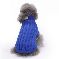 HKM-002835 Cozy Wool Dog Sweater in Various Sizes and Colors