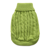 HKM-002835 Cozy Wool Dog Sweater in Various Sizes and Colors
