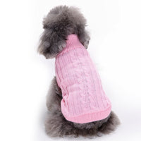 HKM-002835 Cozy Wool Dog Sweater in Various Sizes and Colors