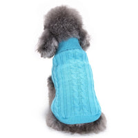 HKM-002835 Cozy Wool Dog Sweater in Various Sizes and Colors