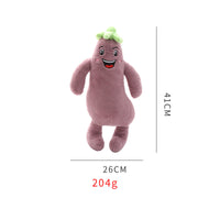 HKM-993555 Soft Plush Vegetable Dog Toy with Squeaker for Medium to Large Dogs