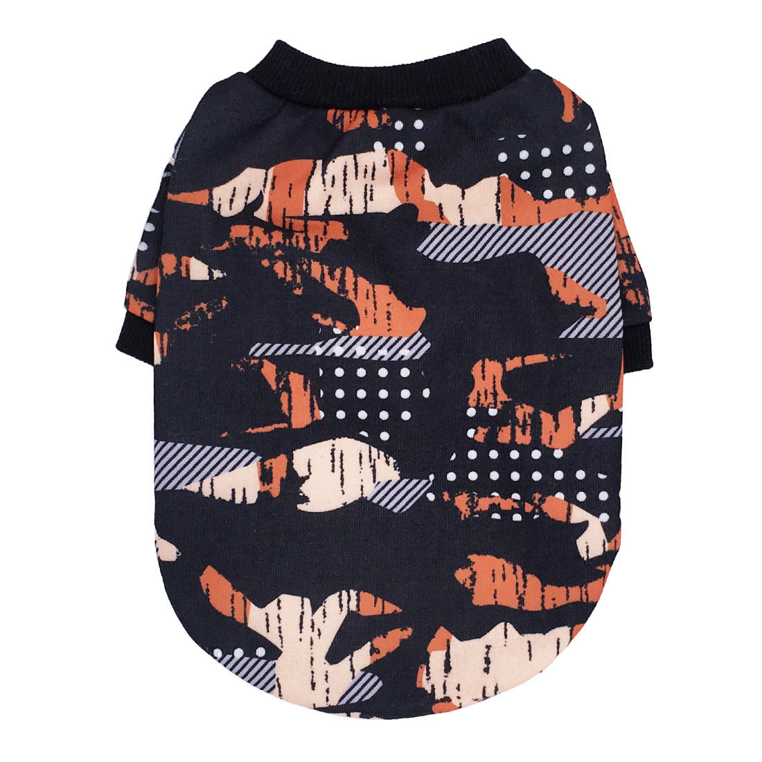 HKM-516243 Camouflage Fleece Sweater for Dogs in Army Green, Black, and Tide Green - Various Sizes Available