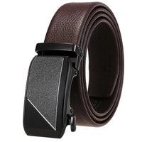HKM-440147 Genuine Leather Men's Belt with Removable Buckle - Model Ly36-24683-5