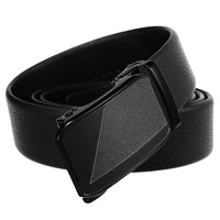 HKM-440147 Genuine Leather Men's Belt with Removable Buckle - Model Ly36-24683-5