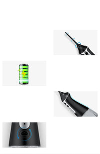 HKM-524499 Portable Electric Dental Scaler and Water Flosser - Model FC1591, Lightweight and Efficient Oral Hygiene Tool