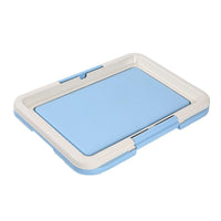 HKM-446355 Dog Toilet Urinal Inducer Blue and Pink 35x47x6cm for Indoor Pet Training