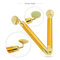 HKM-309267 24K Gold Electric Beauty Stick for Facial Massage and Tightening