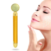 HKM-309267 24K Gold Electric Beauty Stick for Facial Massage and Tightening