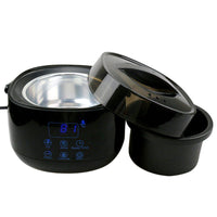 HKM-837715 Electric Beeswax Heating Machine for Whole Body Hair Removal - New Wax Pot in White and Black